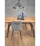 FOLDING TABLE CAMBELL, TABLE TOP - NATURAL WOOD, LEGS - BLACK order